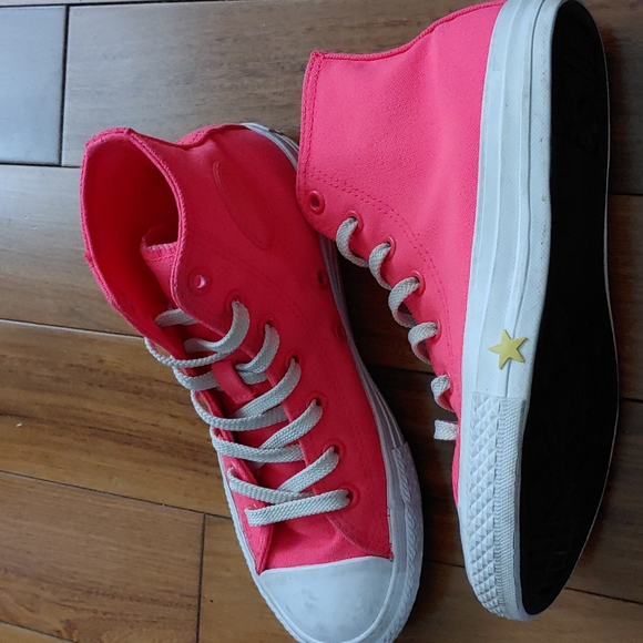 👧 Converse Girl's Hi-Top Sneakers - Picture 4 of 7